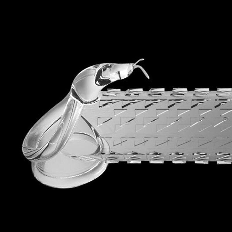 Funda para Pene | Transparente | 17cm / 3cm | Silicona | CJS-FU-06