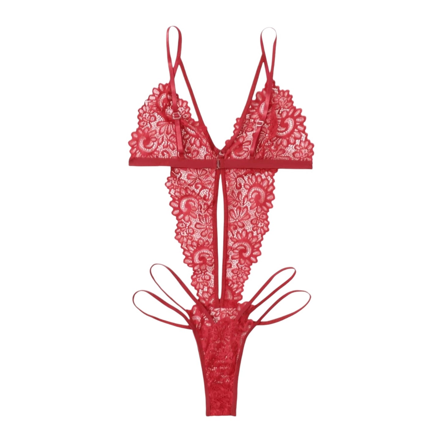 Body | Negro / Rojo | S / M / L | Encaje | CL-BO-22