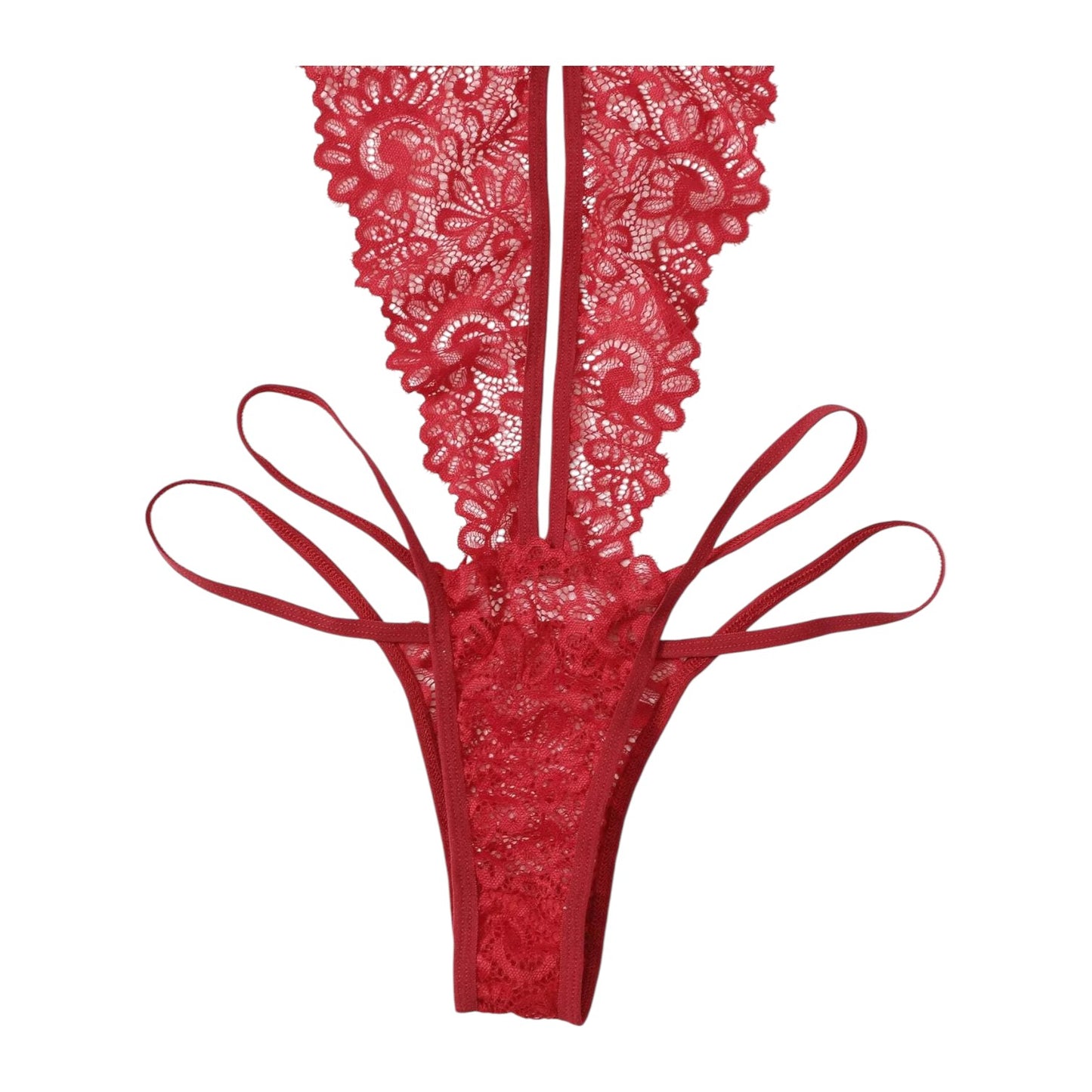 Body | Negro / Rojo | S / M / L | Encaje | CL-BO-22