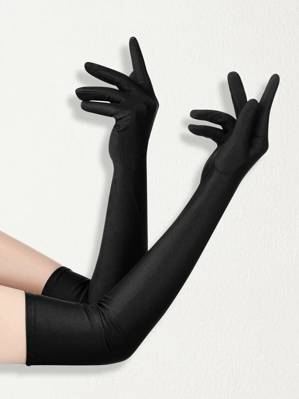 Guantes | Negro | 55cm / 10cm | Talla Única | CL-GU-07