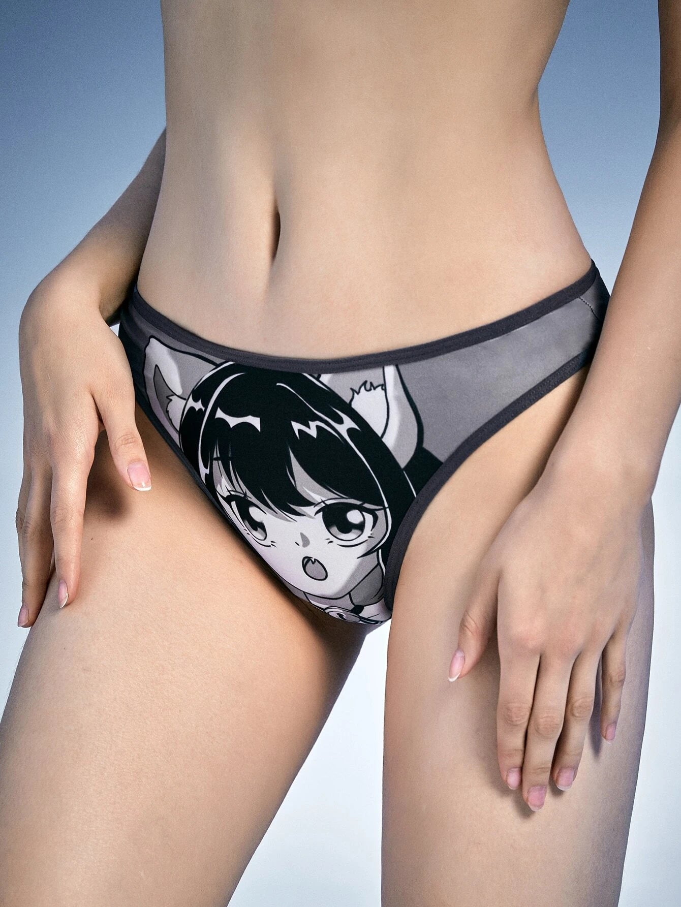 Hilo Estampado de Anime | Gris | S / M / L | CL-HI-14