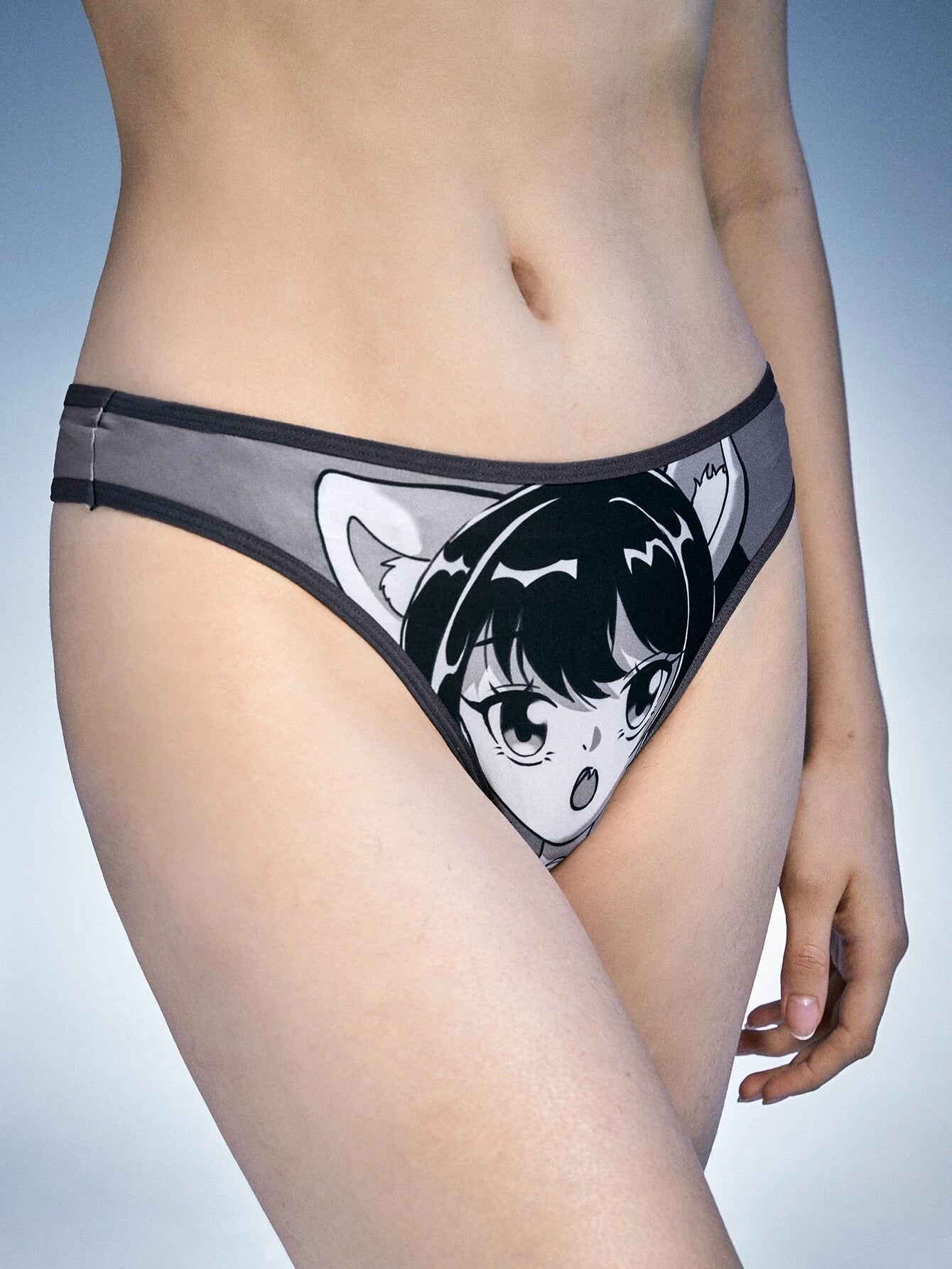 Hilo Estampado de Anime | Gris | S / M / L | CL-HI-14