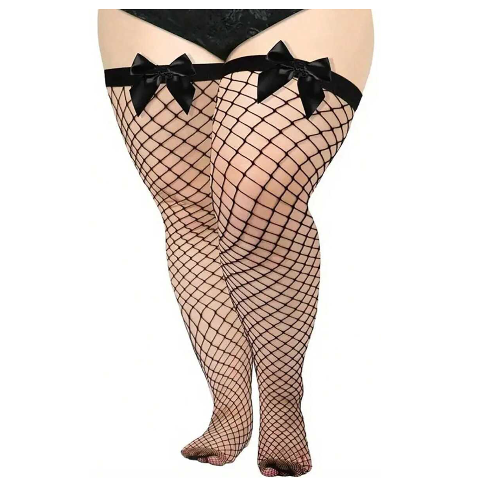 Pantimedias | Talla Plus | Negro | CLP-PA-02
