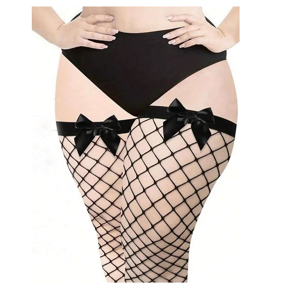 Pantimedias | Talla Plus | Negro | CLP-PA-02