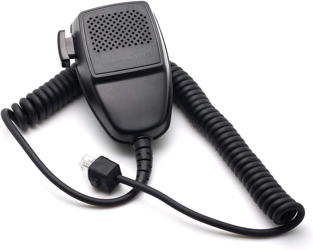 Micrófono-Altavoz (Pera) para Radios de Comunicación Móviles Motorola | EM200 / EM300 / GM300 / PRO5100 / PRO7100 | HMN3596A(R*) | RJ45 | CRC-AM-12