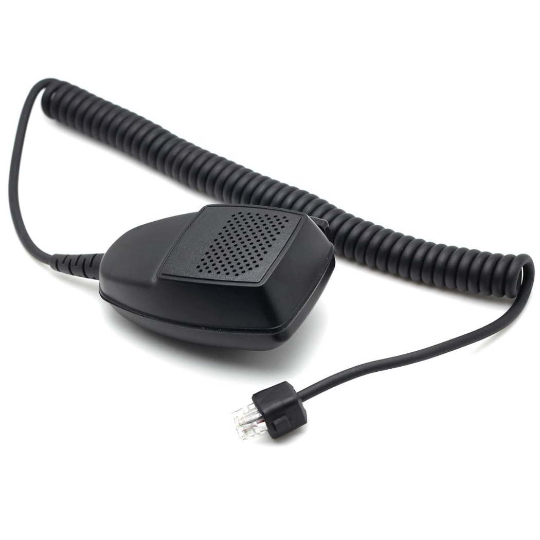 Micrófono-Altavoz (Pera) PMMN4090A(R*) para Radios de Comunicación Móviles Motorola | DEM300 / DEM400 / DEM500| RJ45 | CRC-AM-17