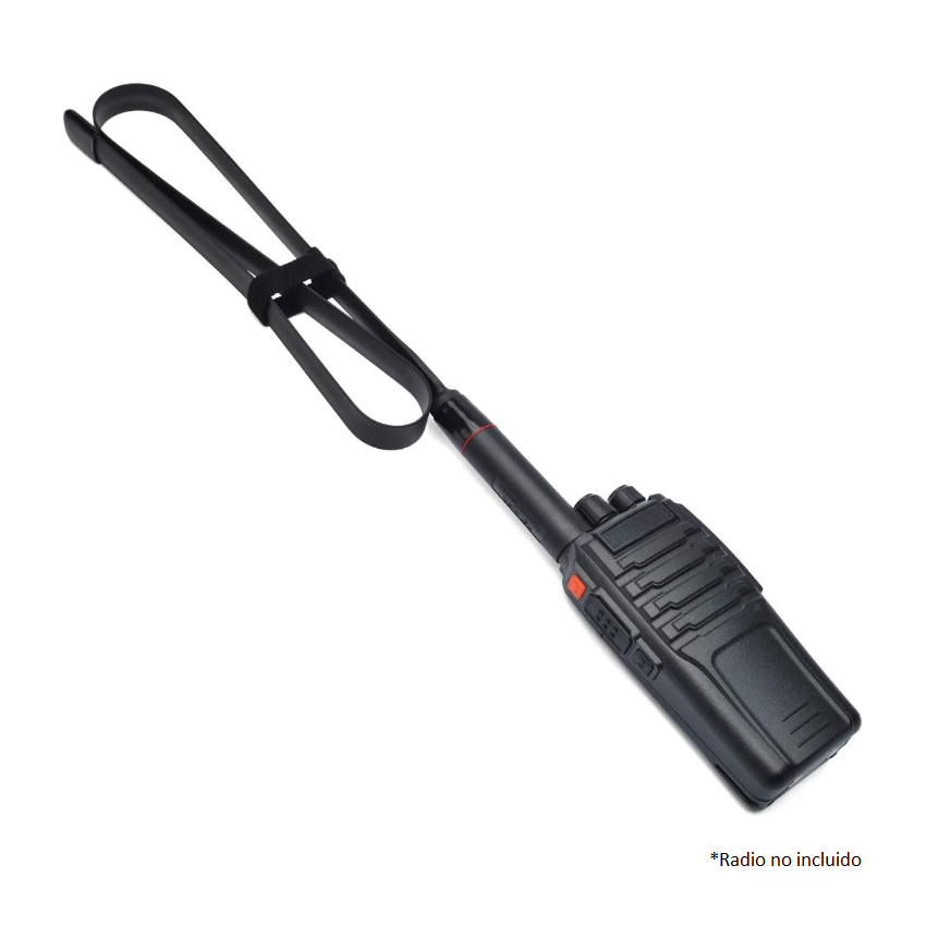 Antena Táctica Plegable | Centroniks AT80 | UHF / VHF | 5.2dBi | 80cm | SMA-Hembra / Motorola | CRC-AN-47