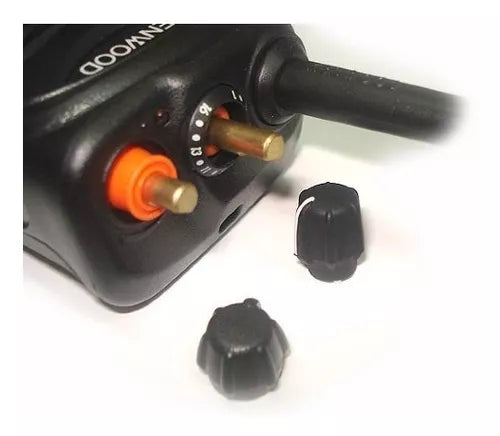Perillas de Volumen + Selector de Canal para Radios de Comunicación Kenwood TK | 2 Pack | CRC-PER-08