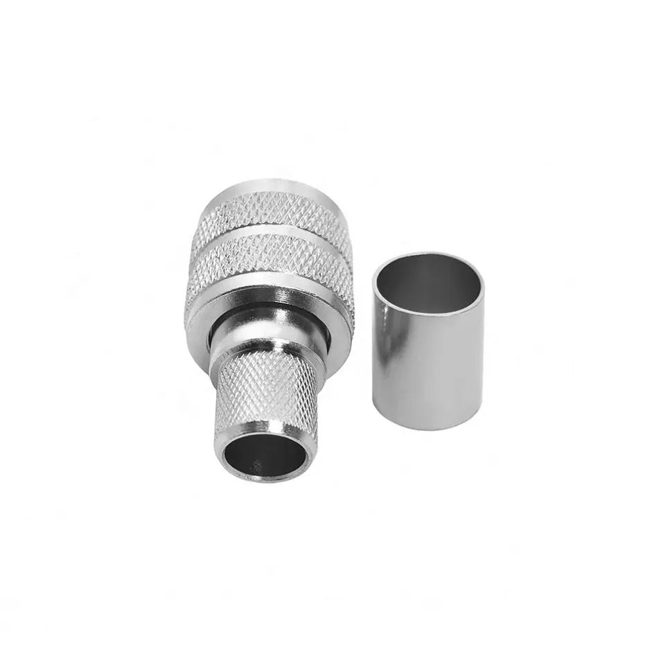 Terminal / Conector PL259 (UHF Macho) de Anillo Plegable para Ensamblar en Cable RG-8/U, RG-213/U | CRC-TER-01