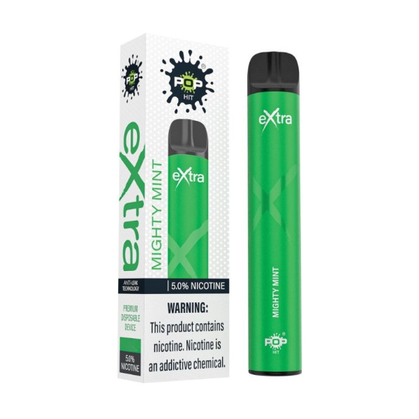 Vaporizador Desechable POP Extra | 3000 Puffs | Mighty Mint | 5% Nicotina | CSM-VAP-03