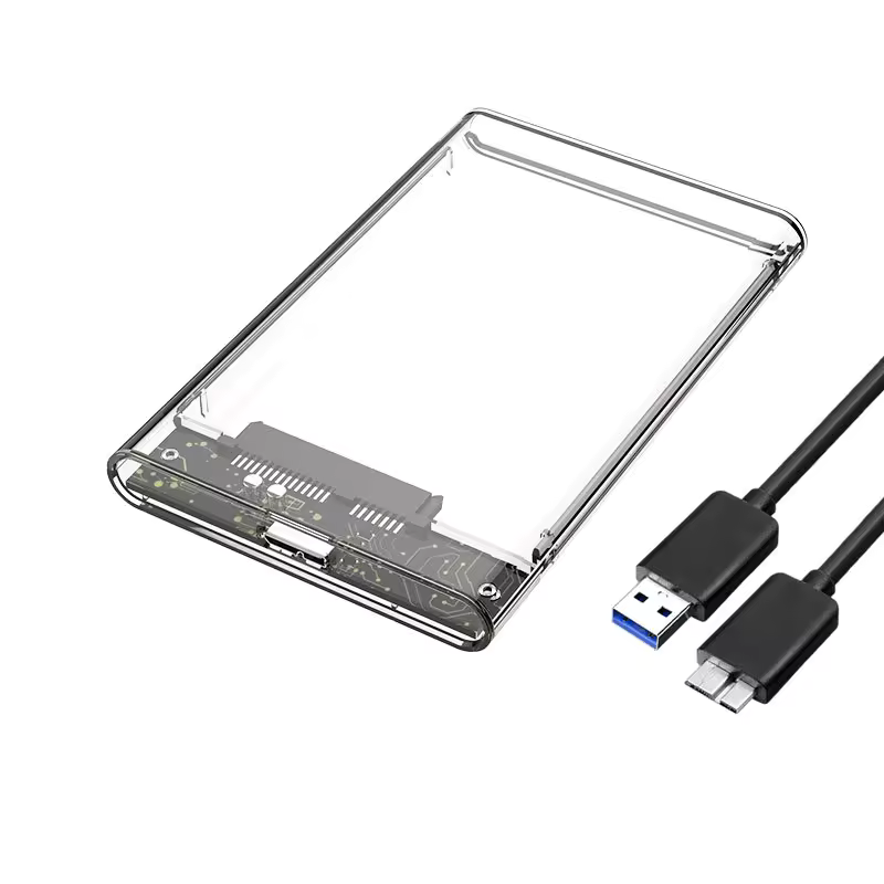 Encapsulador para Discos Duros de 2.5" | USB 3.0 | Negro / Transparente | CTE-ADA-12