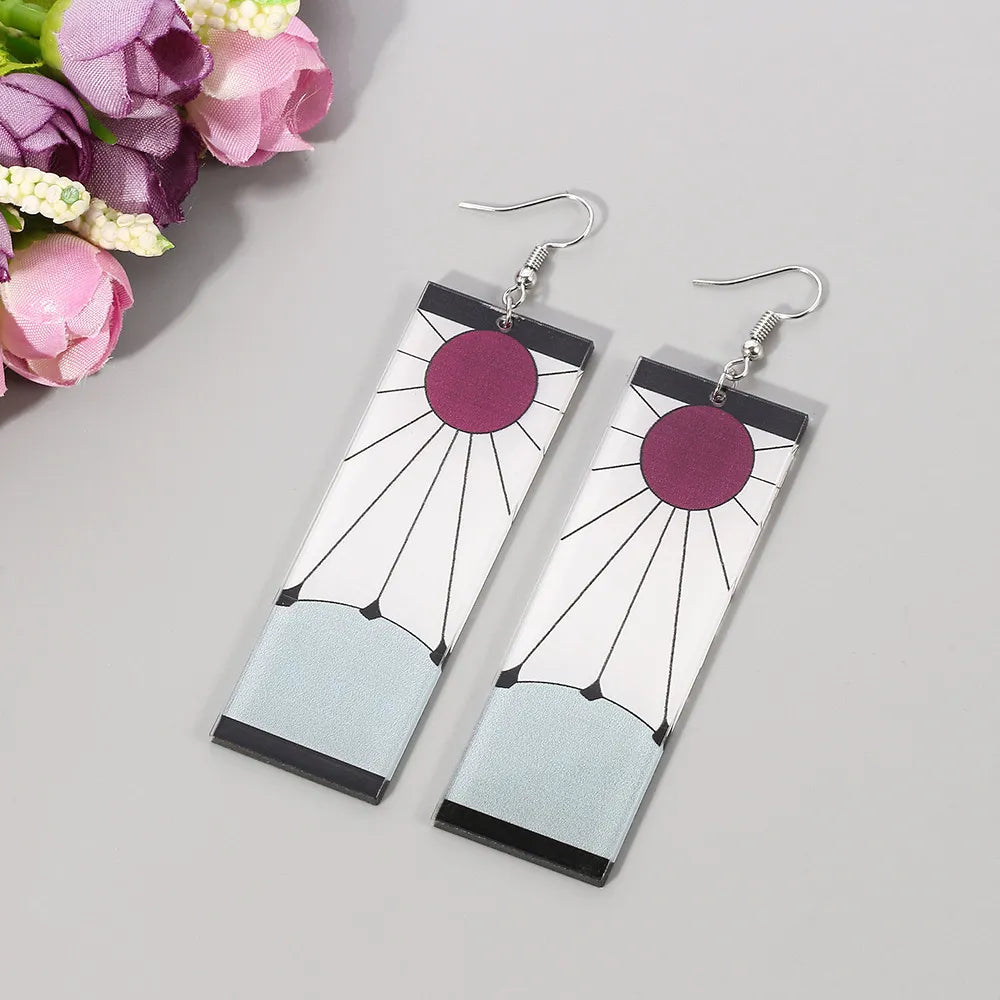 Aretes de Tanjiro Kamado | Demon Slayer / Kimetsu no Yaiba | Set de 2 Aretes | 11 Estilos | CZG-ARE-02