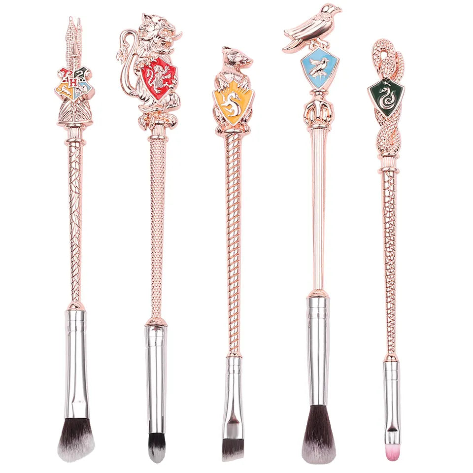 Set de 5 Brochas para Maquillaje | Harry Potter | 3 Estilos | CZG-BRC-01