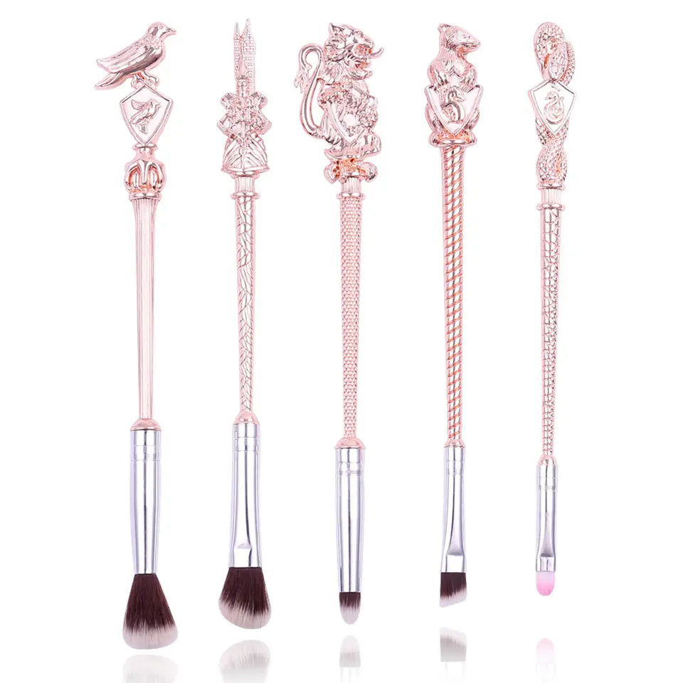 Set de 5 Brochas para Maquillaje | Harry Potter | 3 Estilos | CZG-BRC-01