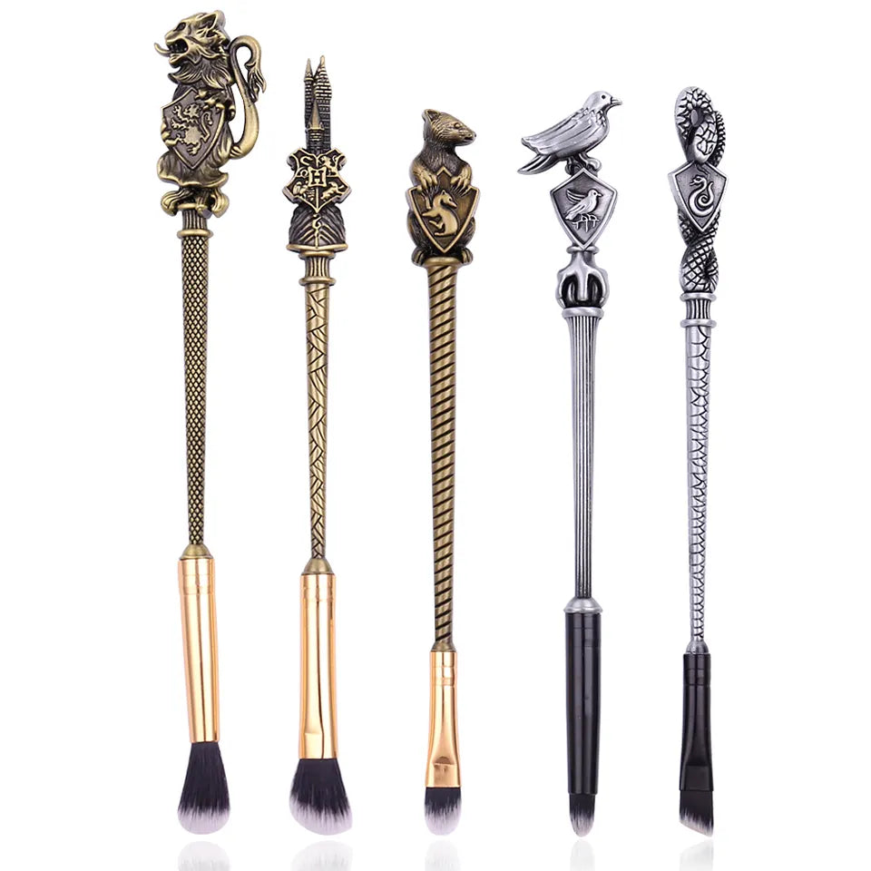 Set de 5 Brochas para Maquillaje | Harry Potter | 3 Estilos | CZG-BRC-01