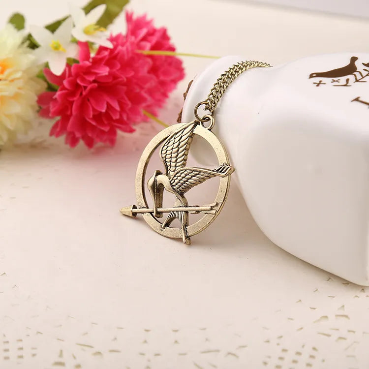 Collar - Sinsajo | Los Juegos del Hambre / The Hunger Games | Dorado / Plateado / Bronce | CZG-COL-33