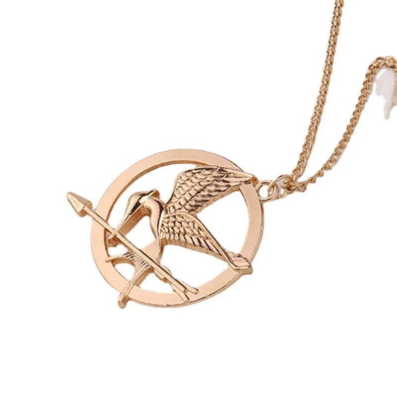 Collar - Sinsajo | Los Juegos del Hambre / The Hunger Games | Dorado / Plateado / Bronce | CZG-COL-33