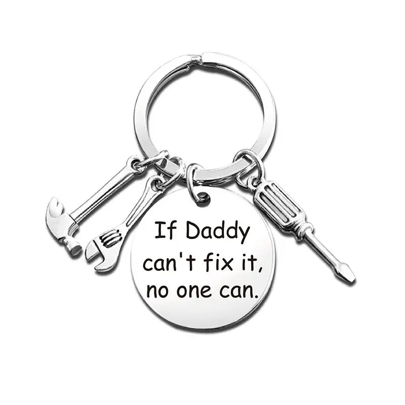 Llavero | If Dad / Daddy / Grandpa can't fix it, no one can | Acero Inoxidable | CZG-LLA-51