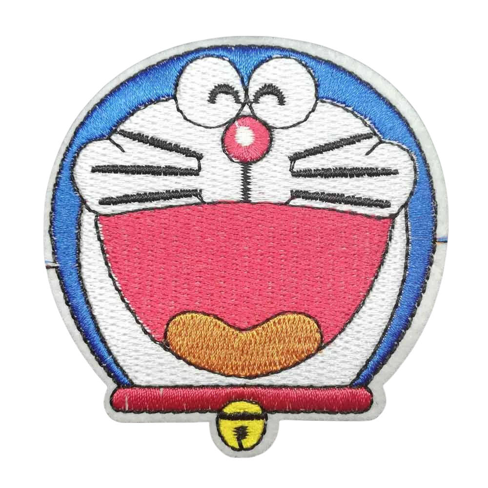 Parche / Escudete / Insignia de Doraemon | 7.5cm | CZG-ESC-03