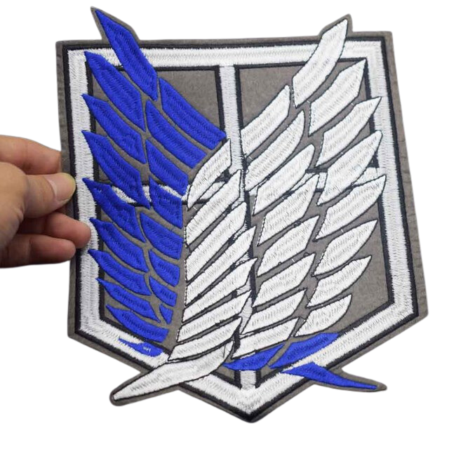 Parche / Escudete / Insignia de Attack On Titan / Shingeki No Kyojin | 17cm | CZG-ESC-05