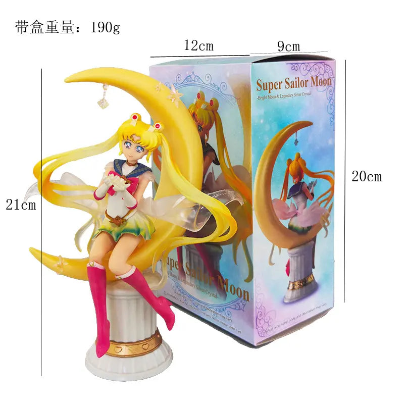 Figura de Sailor Moon | 21~23cm | PVC | 4 Estilos | CZG-FIG-07