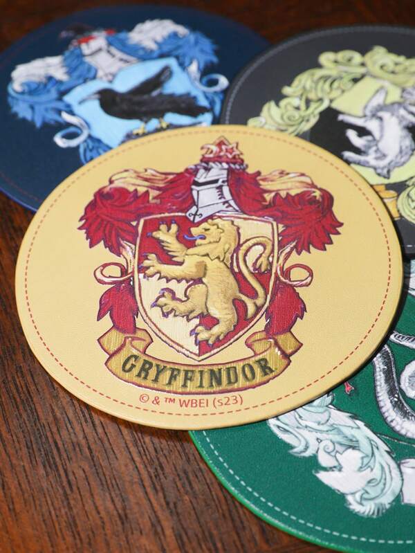 Posavasos - Harry Potter | 4 Pack / Gryffindor + Hufflepuff + Ravenclaw + Slytherin | CZG-PSV-02