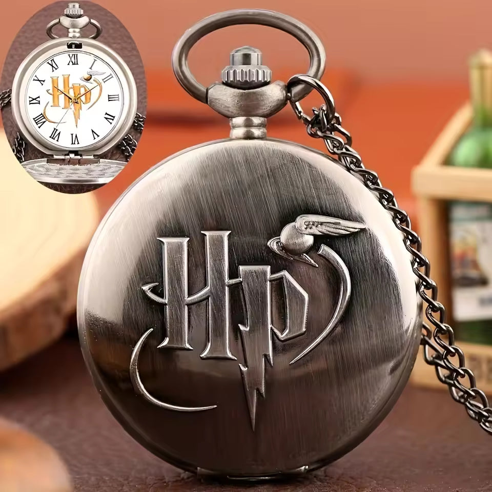 Reloj de Bolsillo | Harry Potter | Dorado / Café | CZG-RE-05
