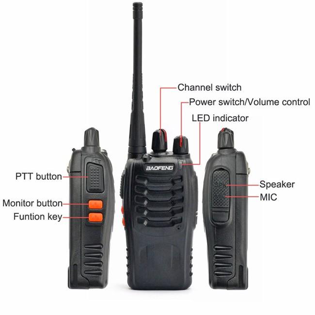 Radio de Comunicación Baofeng 888S | UHF