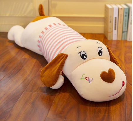 Peluche de Perro | Azul | Rosado | CZG-PE-02