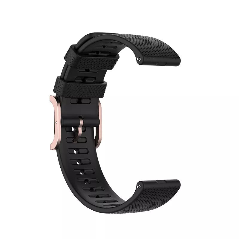 Repuesto de Brazalete para Reloj / Smartwatch Polar | Grit X / Vantage M / Vantage M2 | Negro | 22mm | CCE-COR-22