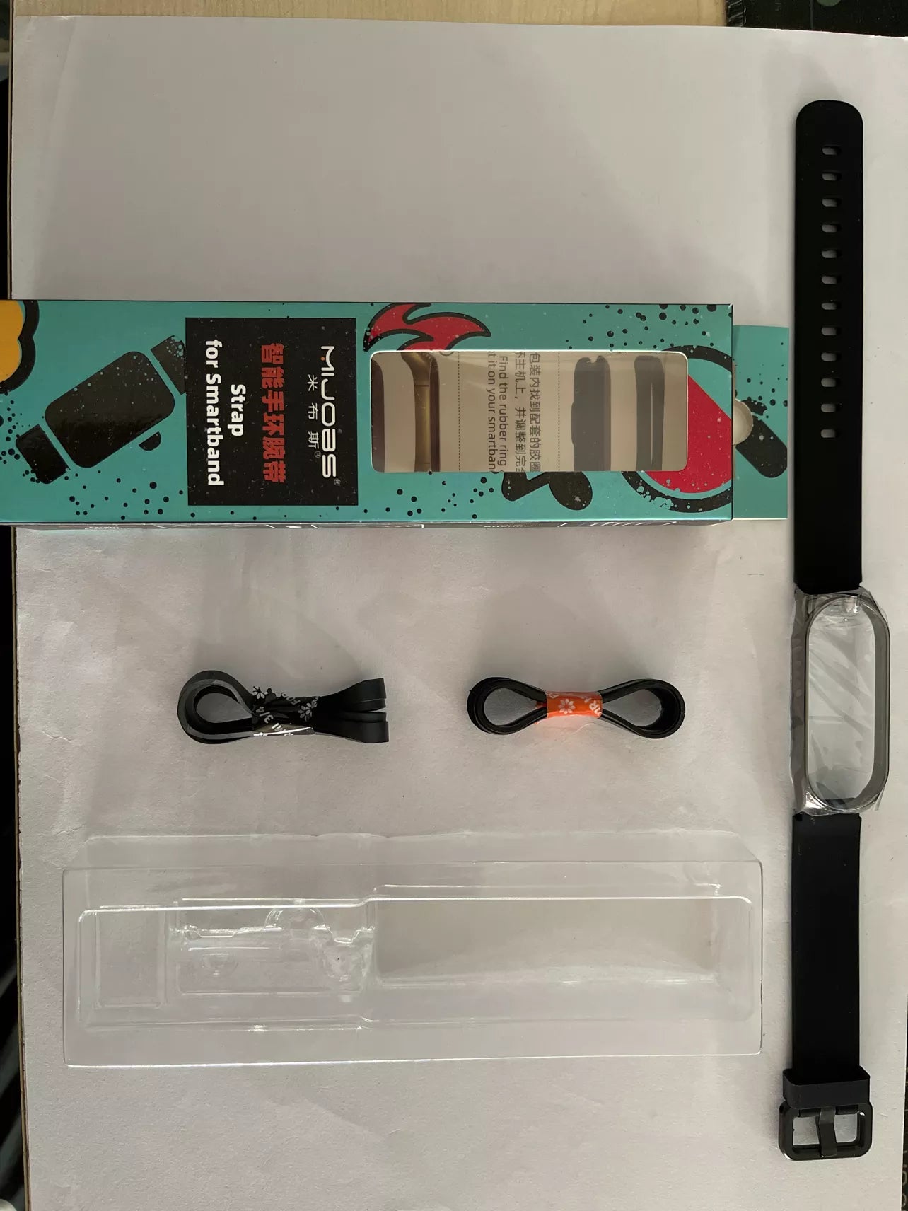 Repuesto de Brazalete para Reloj / Smartwatch Xiaomi Mi Band 7 | Marco de Metal | Negro | CCE-COR-36