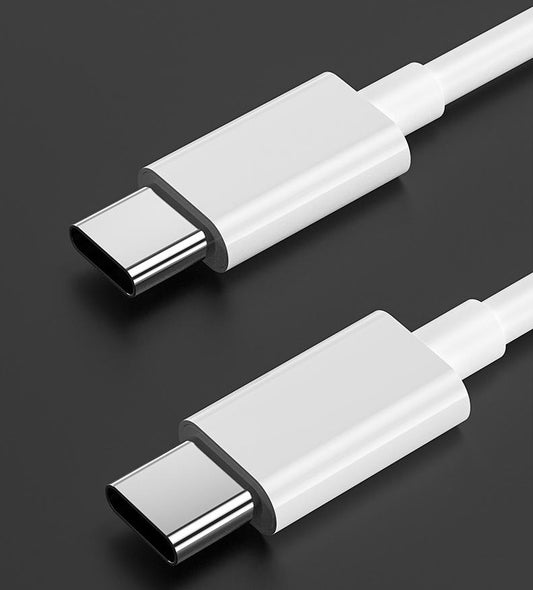 Cable USB | 1m | USB C -> USB C | Blanco | CCE-CUS-04