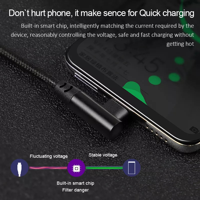 Cable USB | 1m | USB C -> USB C en Ángulo de 90 Grados / Codo | Negro | CCE-CUS-06