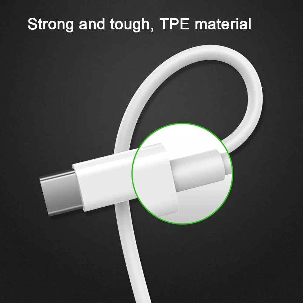 Cable USB | 2 Metros | USB C -> USB C | Blanco | CCE-CUS-08