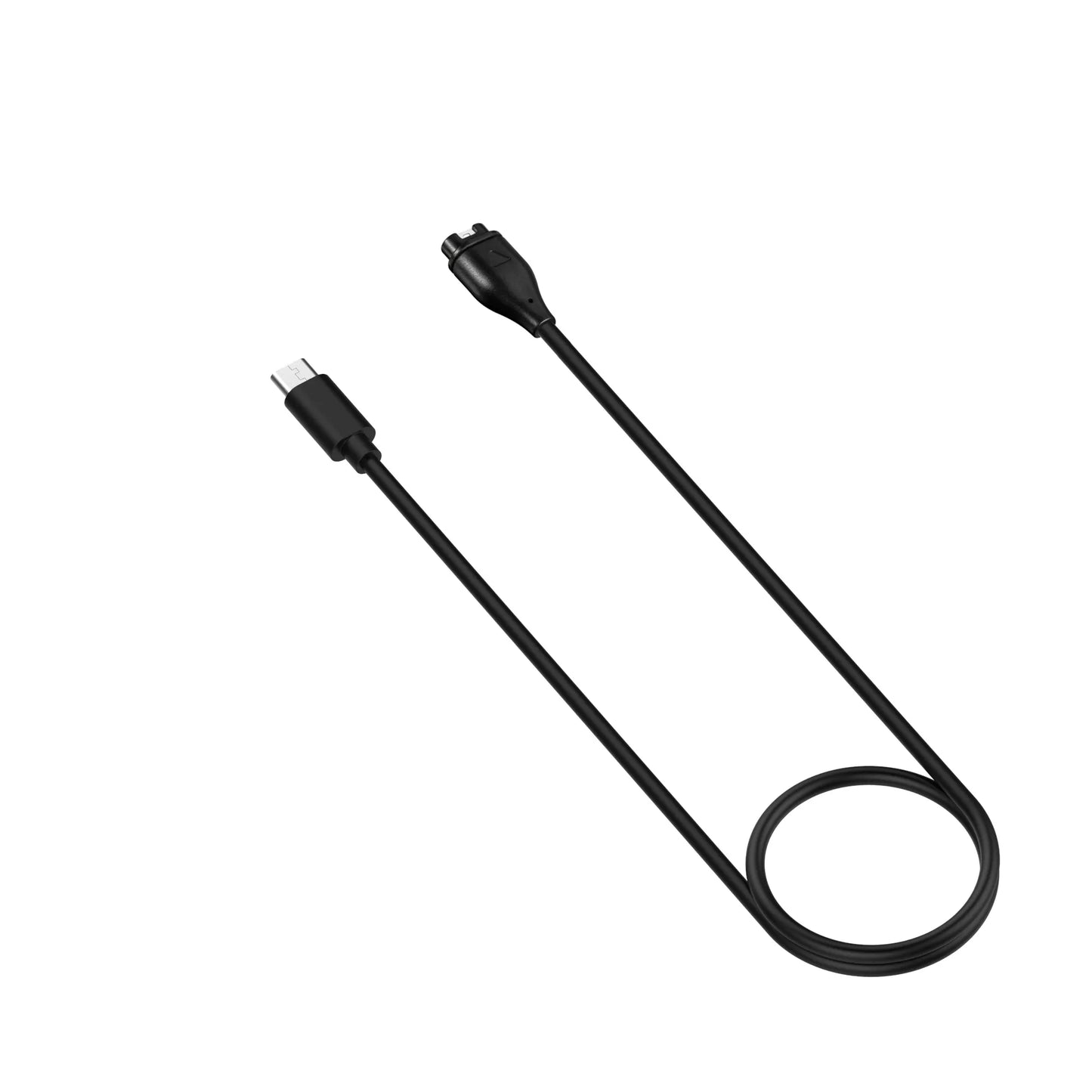 Cable/Clip para Cargar Relojes Garmin | USB Tipo C | 1 Metro | Negro | CCE-CUS-11