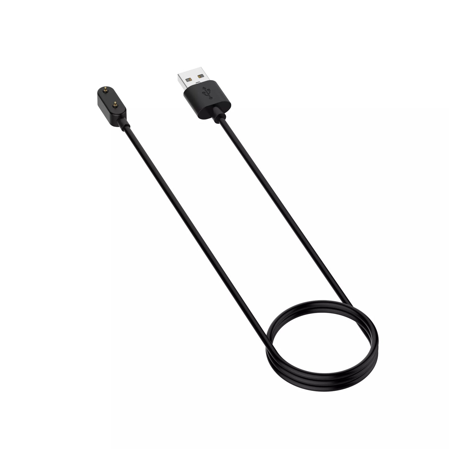 Cable/Clip para Cargar Relojes Huawei | USB Tipo A | 1 Metro | Negro / Blanco | CCE-CUS-12