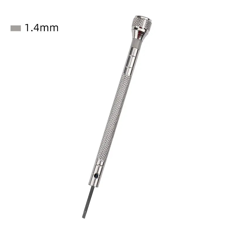 Destornillador Relojero | Plano | 0.6mm / 0.8mm / 1.0mm / 1.2mm / 1.4mm / 1.6mm / 1.8mm / 2.0mm | CCE-HRM-01