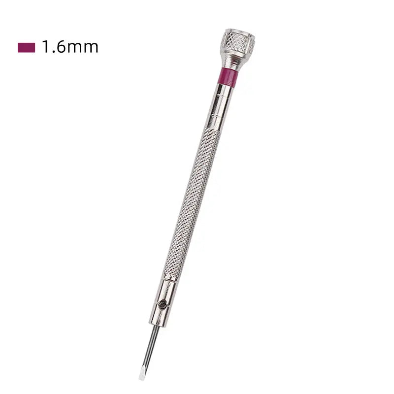 Destornillador Relojero | Plano | 0.6mm / 0.8mm / 1.0mm / 1.2mm / 1.4mm / 1.6mm / 1.8mm / 2.0mm | CCE-HRM-01