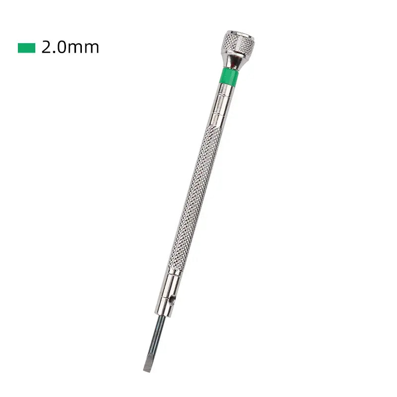 Destornillador Relojero | Plano | 0.6mm / 0.8mm / 1.0mm / 1.2mm / 1.4mm / 1.6mm / 1.8mm / 2.0mm | CCE-HRM-01