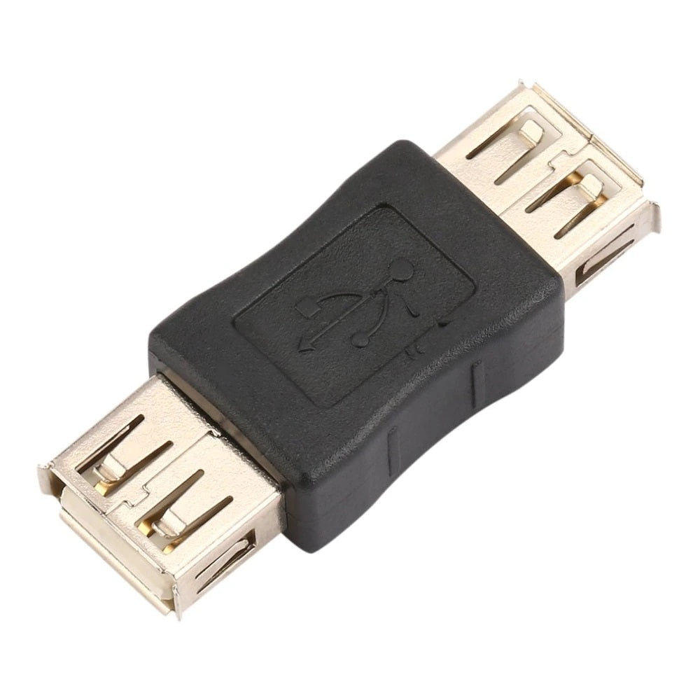 Unión / Adaptador USB Tipo A Hembra - USB Tipo A Hembra | USB 2.0 | Negro | CE-AD-14