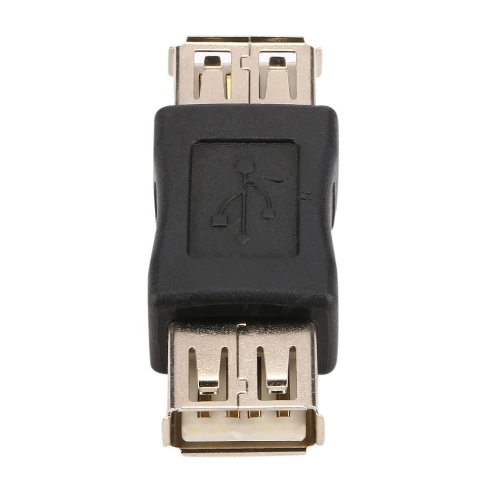 Unión / Adaptador USB Tipo A Hembra - USB Tipo A Hembra | USB 2.0 | Negro | CE-AD-14