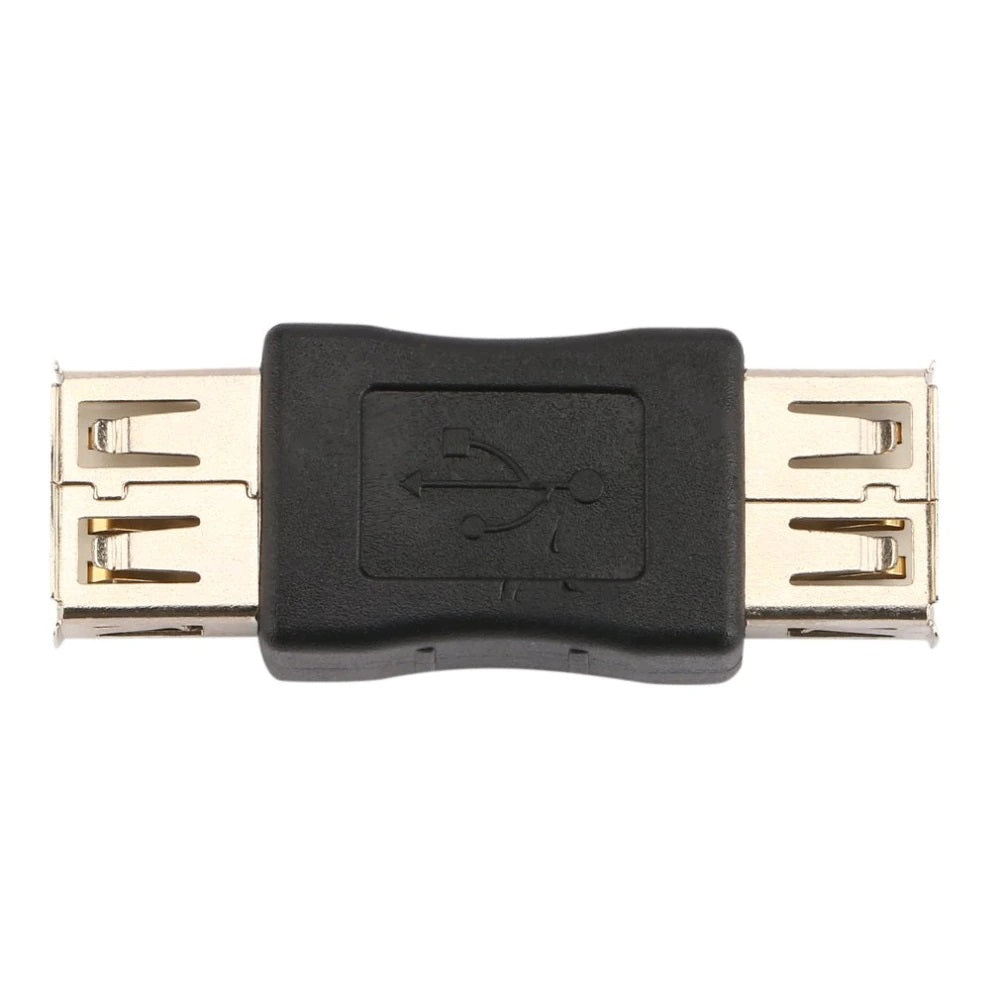 Unión / Adaptador USB Tipo A Hembra - USB Tipo A Hembra | USB 2.0 | Negro | CE-AD-14