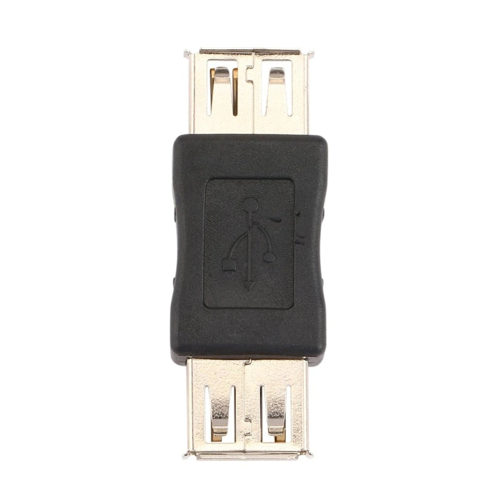 Unión / Adaptador USB Tipo A Hembra - USB Tipo A Hembra | USB 2.0 | Negro | CE-AD-14
