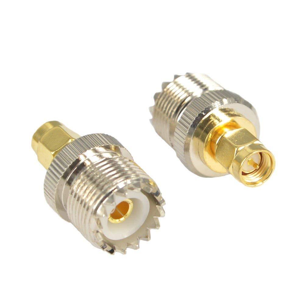 Adaptador SMA Macho - SO239 (UHF Hembra) | CE-AD-18