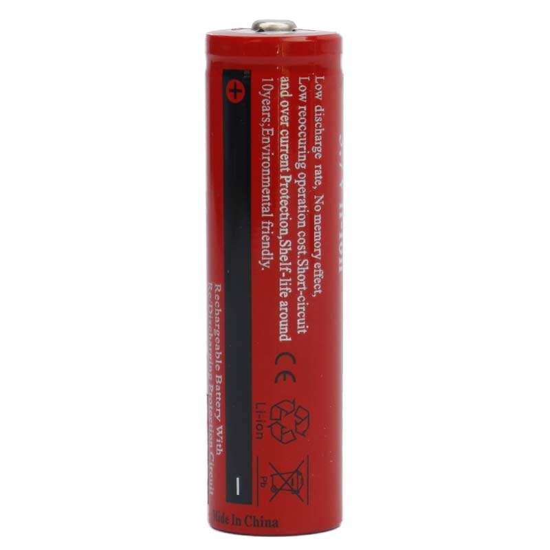 Pila / Batería 18650 Recargable | 3.7V / 1300mAh | CE-BAT-15