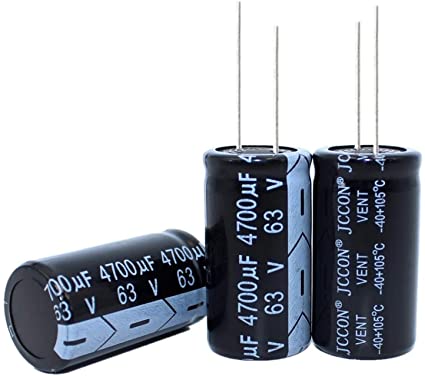 Capacitor Electrolítico Radial | 4 Pack | 63V | 47uF | CE-CAP-06