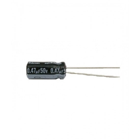 Capacitor Electrolítico Radial | 5 Pack | 50V | 0.22uF - 10uF | CE-CAP-04