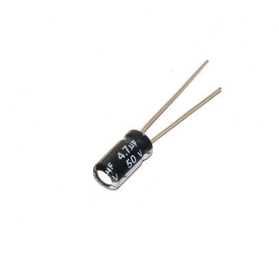 Capacitor Electrolítico Radial | 5 Pack | 50V | 0.22uF - 10uF | CE-CAP-04