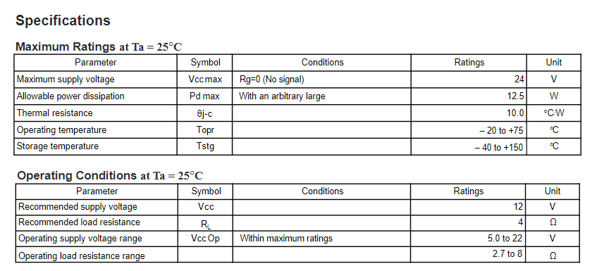 Amplificador de Audio - Circuito Integrado LA4600 | SIP10 | CE-CIC-04