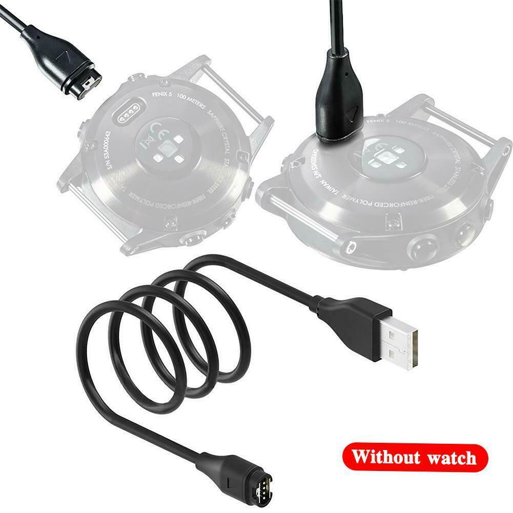 Cable/Clip 010-12491-01(R*) para Cargar Relojes Garmin | Negro | CCE-CUS-03